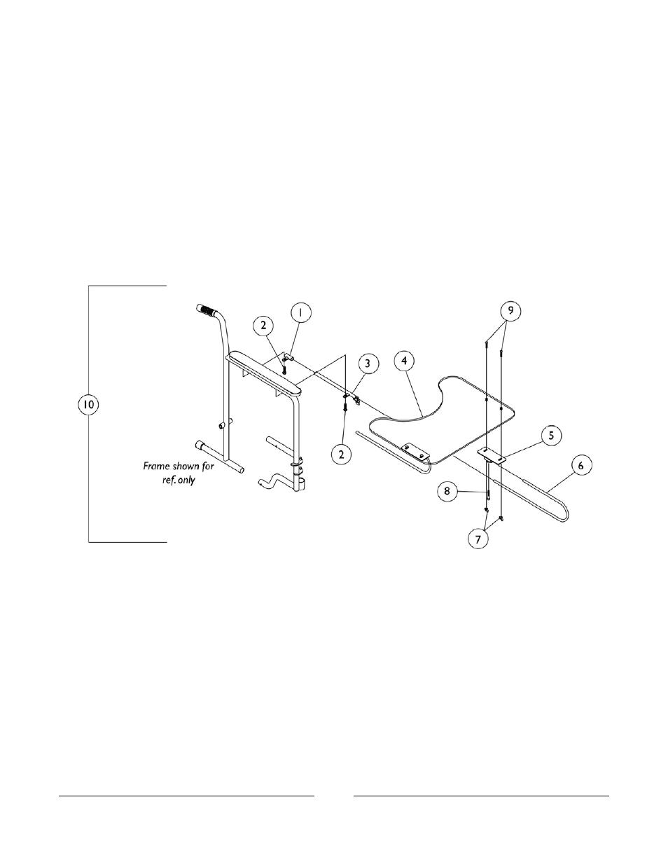 Utility tray | Invacare 3000 User Manual | Page 68 / 73