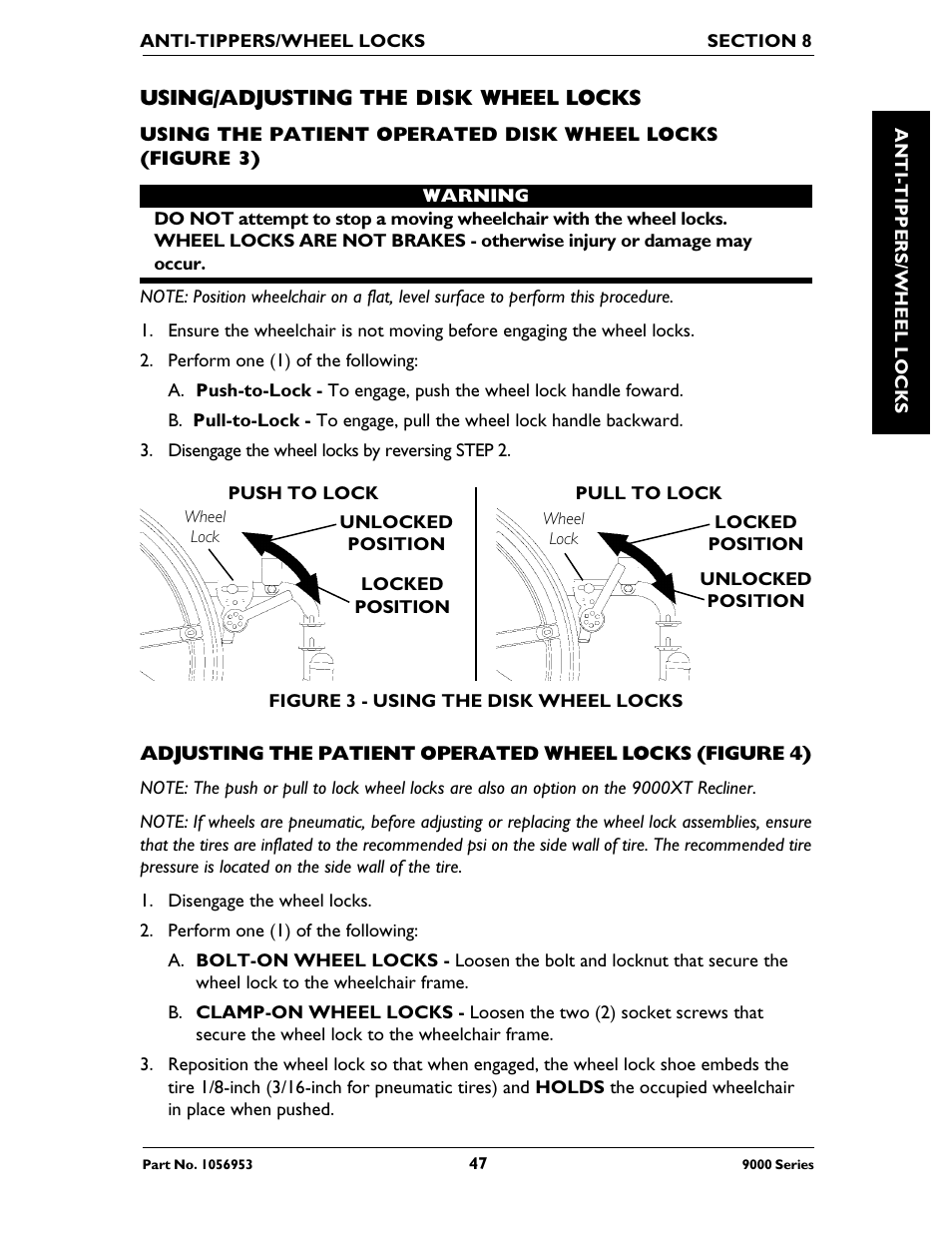 Invacare 9000 SL User Manual | Page 47 / 68