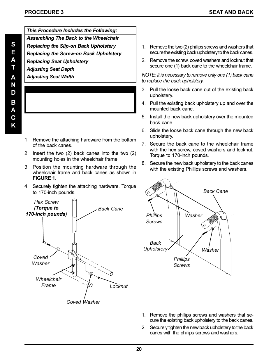 Invacare DLX User Manual | Page 20 / 40