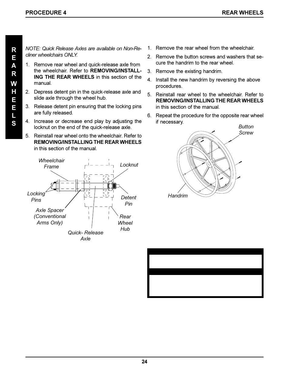 Invacare DLX User Manual | Page 24 / 40