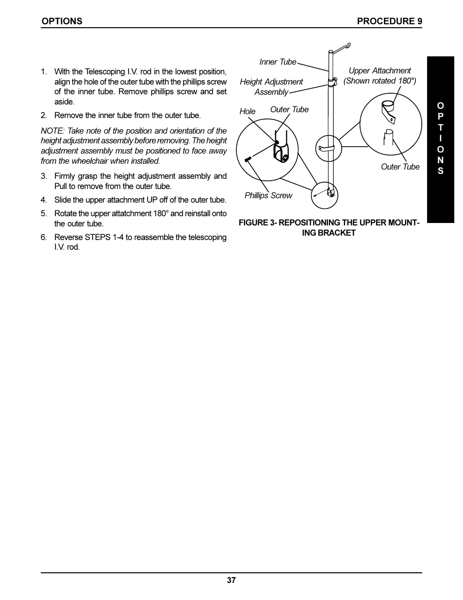 Invacare DLX User Manual | Page 37 / 40