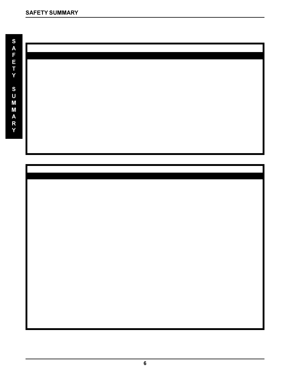 Safety summary (continued) | Invacare DLX User Manual | Page 6 / 40