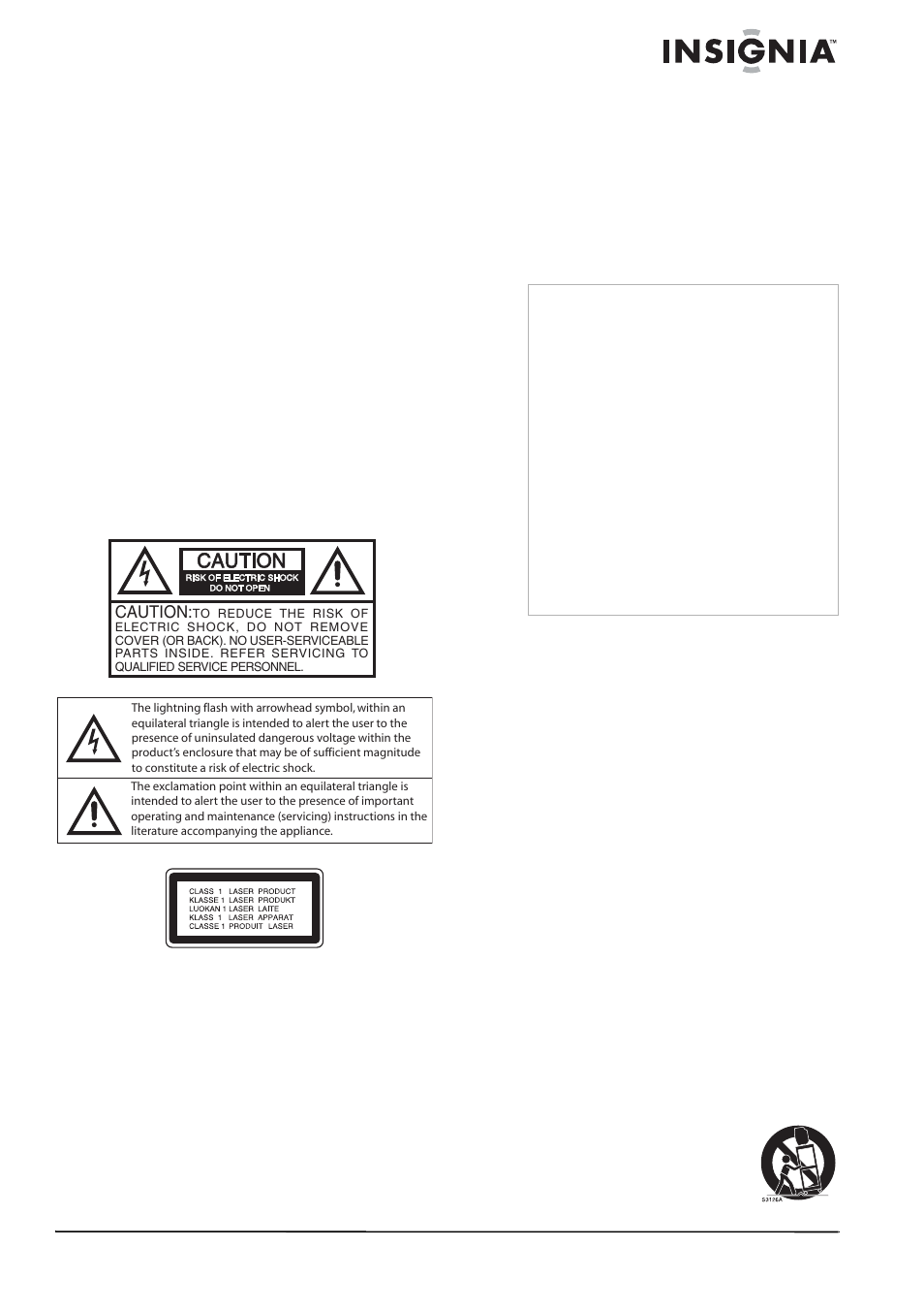 Insignia NS-1DVDR User Manual | Page 3 / 96