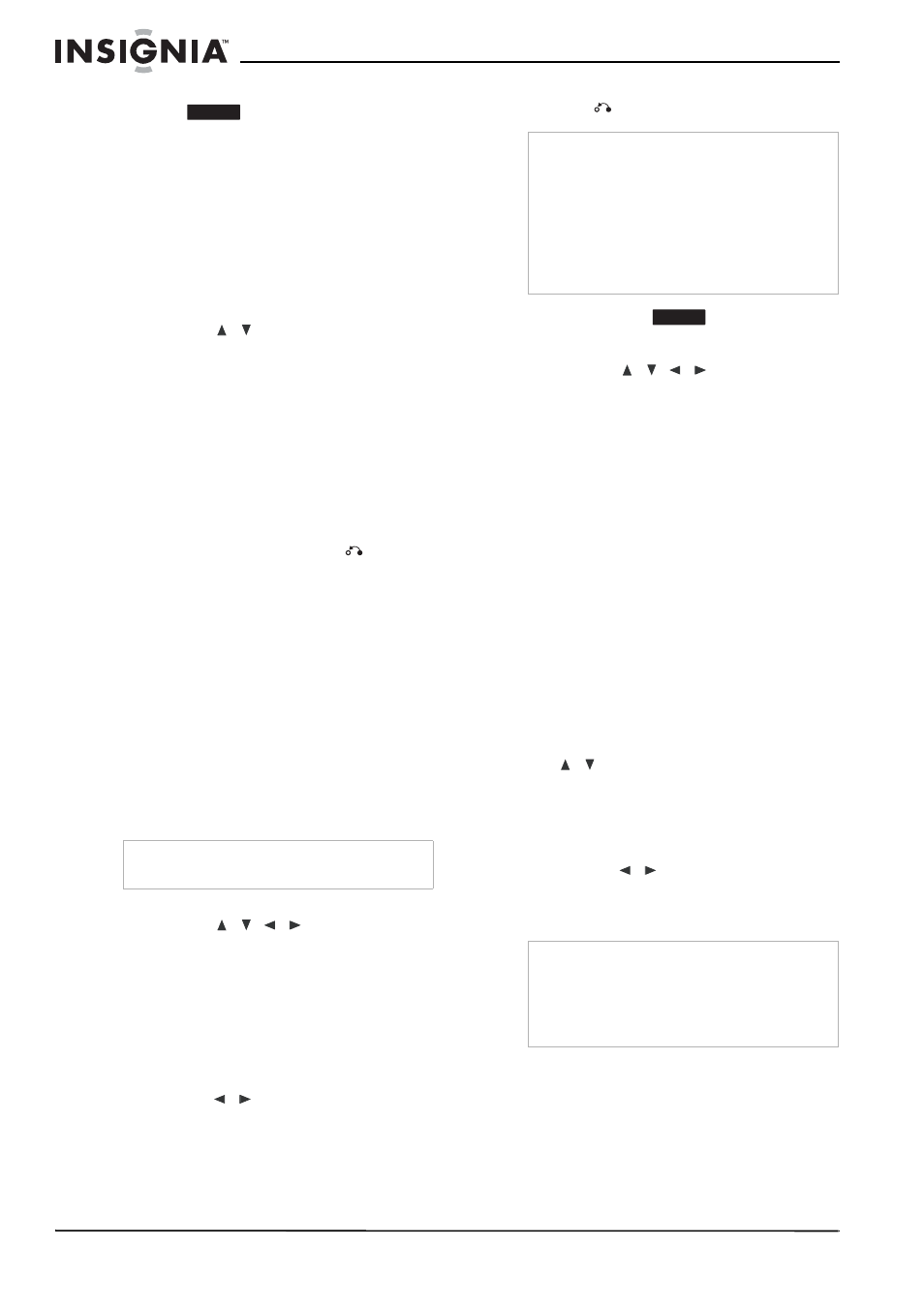 Pour supprimer un chapitre ou un titre, Suppression d'une partie, Pour supprimer une partie d'un titre | Nom d'un titre | Insignia NS-1DVDR User Manual | Page 52 / 96