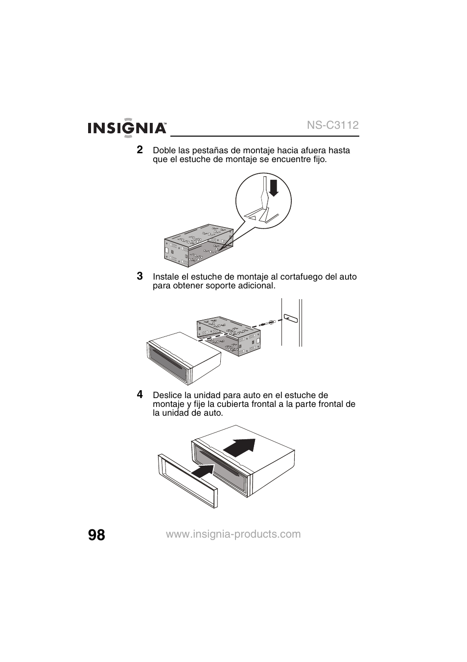 Insignia NS-C3112 User Manual | Page 100 / 136