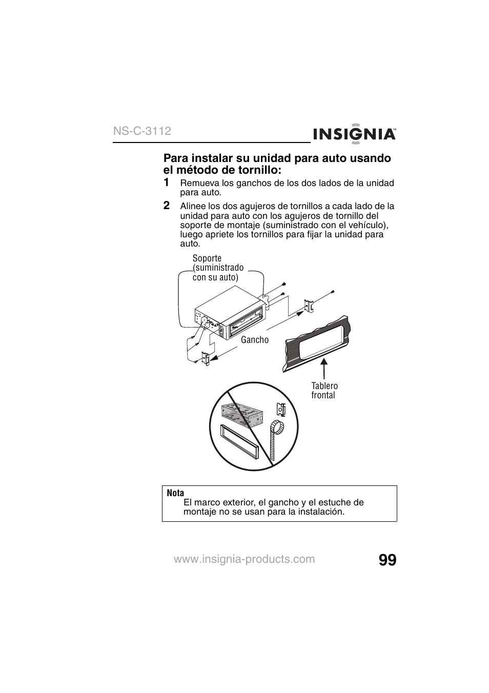 Insignia NS-C3112 User Manual | Page 101 / 136