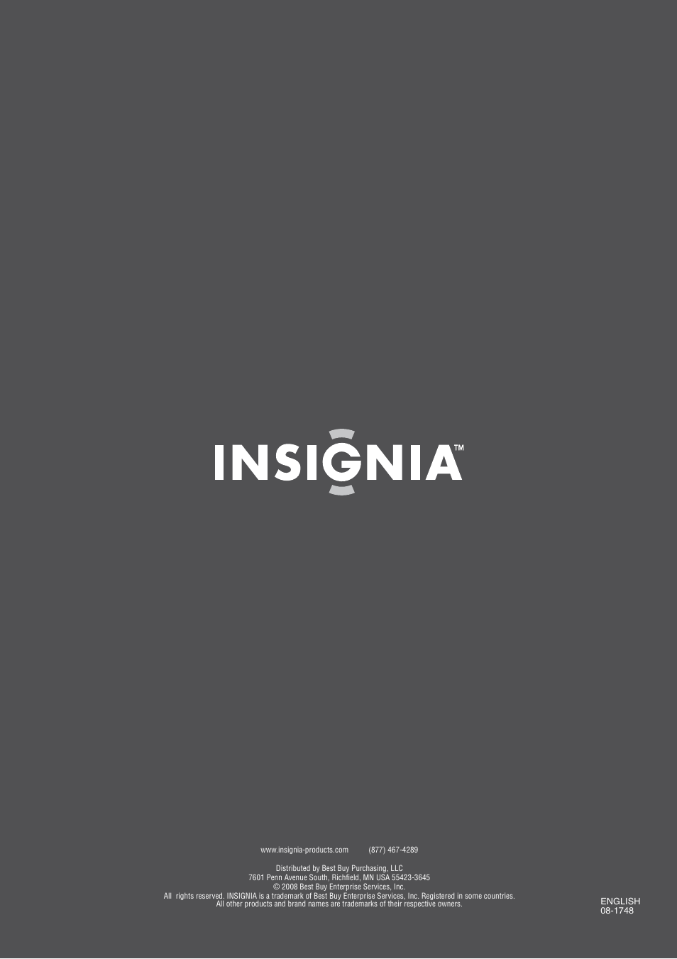 Insignia NS-HD3113 User Manual | Page 16 / 16