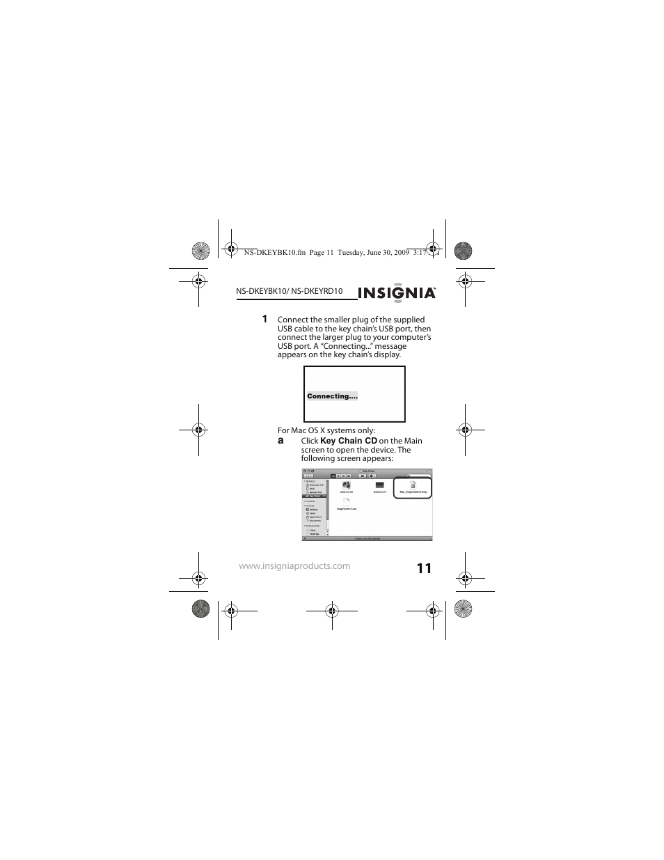 Insignia NS-DKEYRD10 User Manual | Page 11 / 36