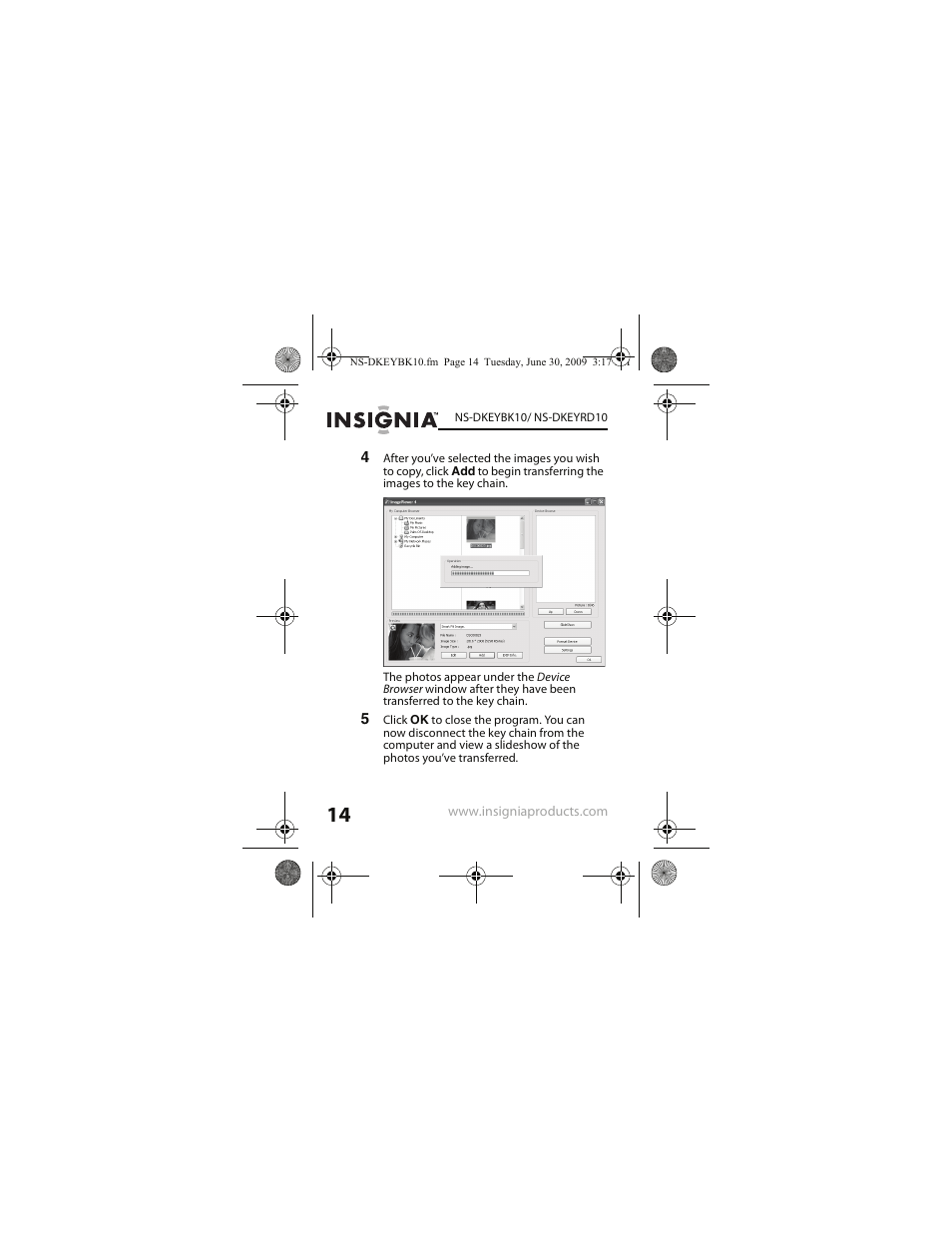 Insignia NS-DKEYRD10 User Manual | Page 14 / 36