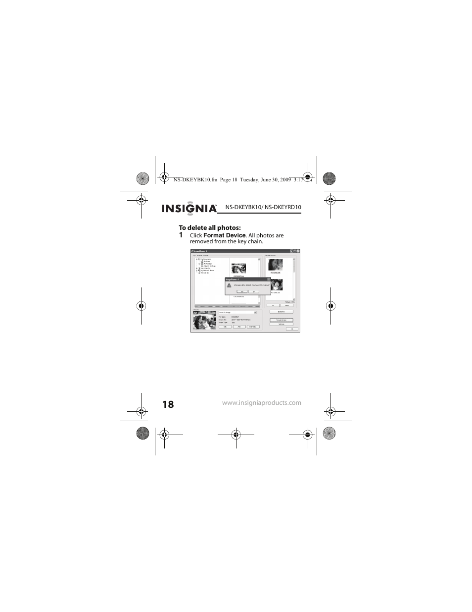 Insignia NS-DKEYRD10 User Manual | Page 18 / 36