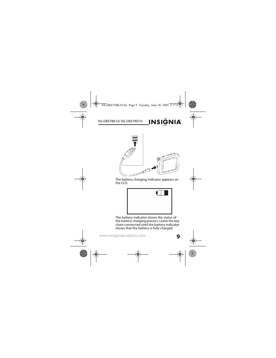 Insignia NS-DKEYRD10 User Manual | Page 9 / 36