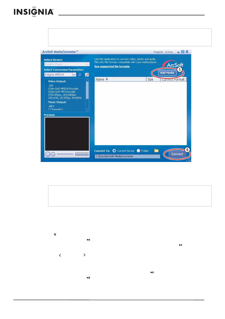 Viendo videos | Insignia Pilot with Bluetooth NS-8V24 User Manual | Page 56 / 74