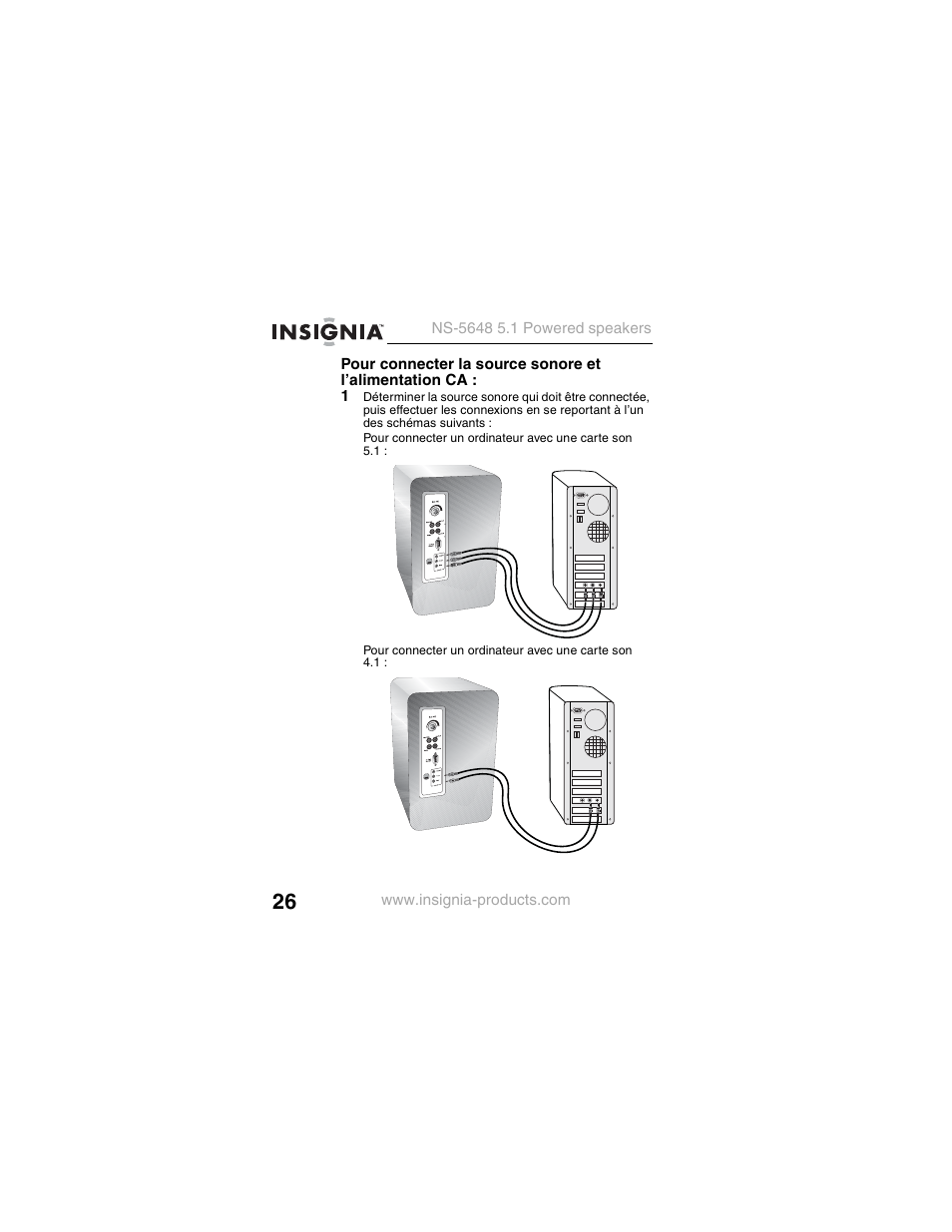 Insignia NS-5648 User Manual | Page 26 / 56