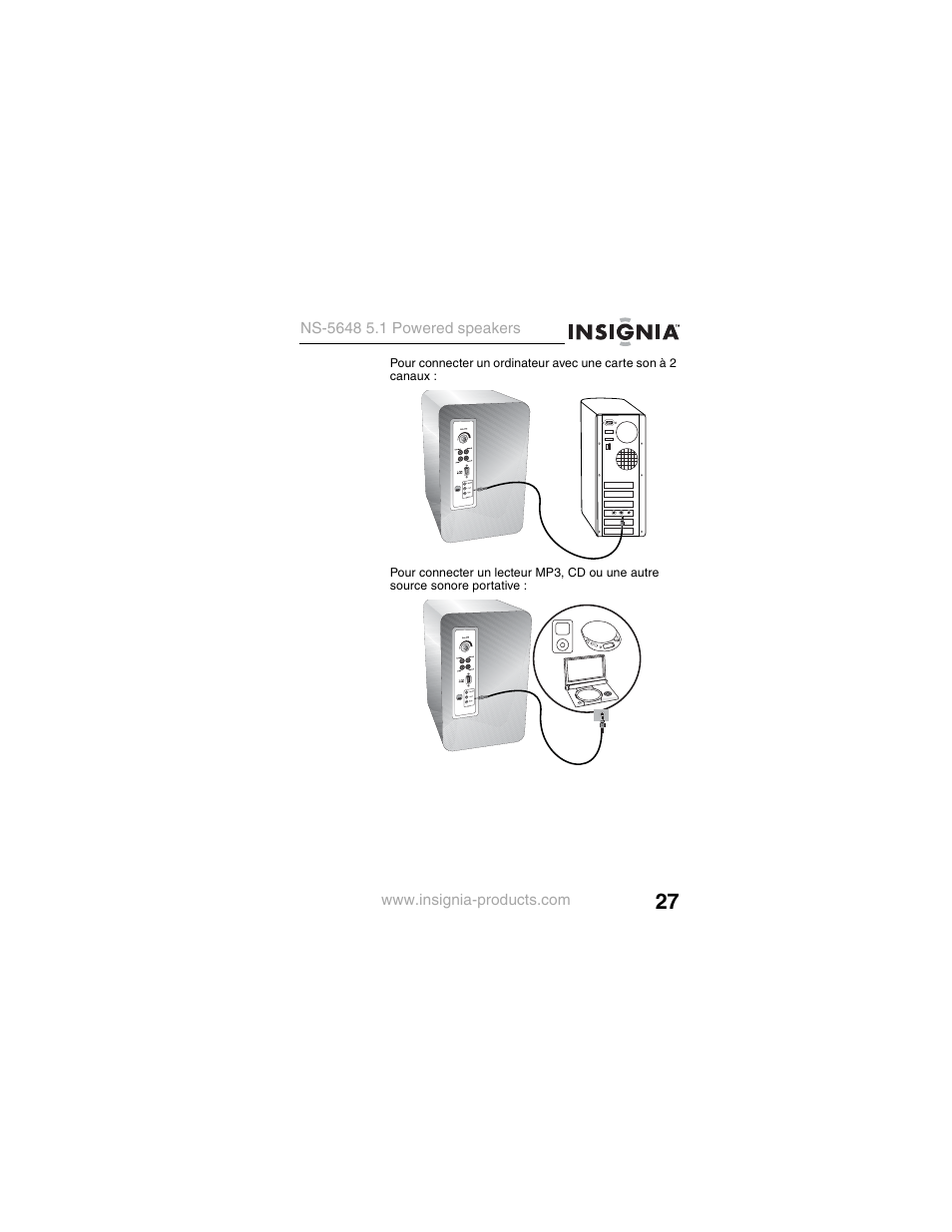 Insignia NS-5648 User Manual | Page 27 / 56