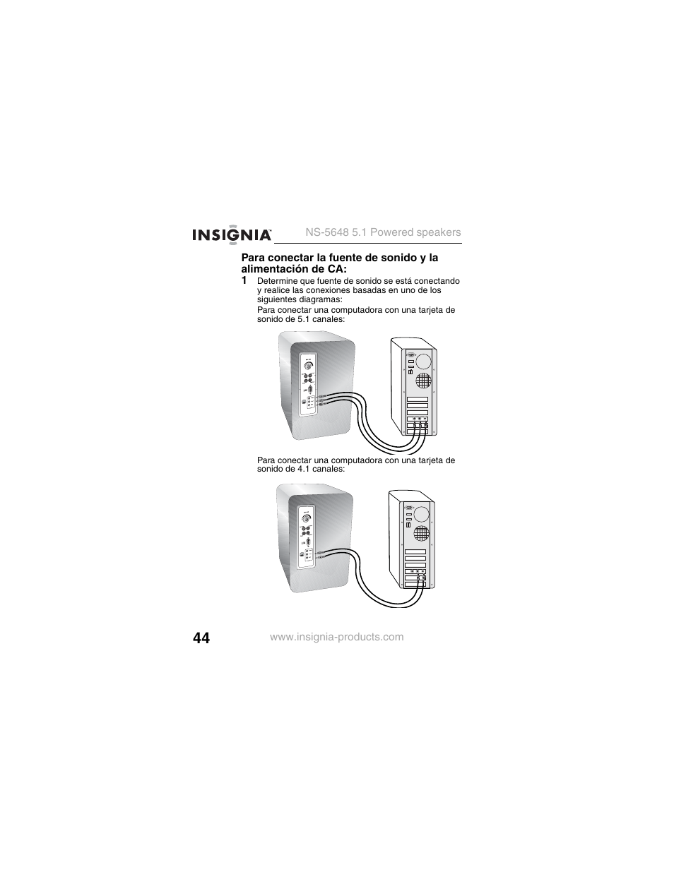 Insignia NS-5648 User Manual | Page 44 / 56