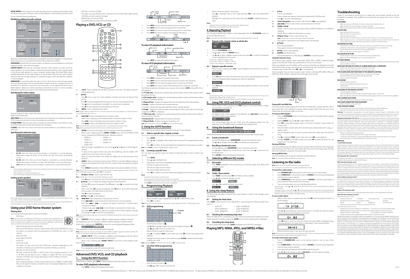 Insignia NS-H2002B User Manual | Page 2 / 2