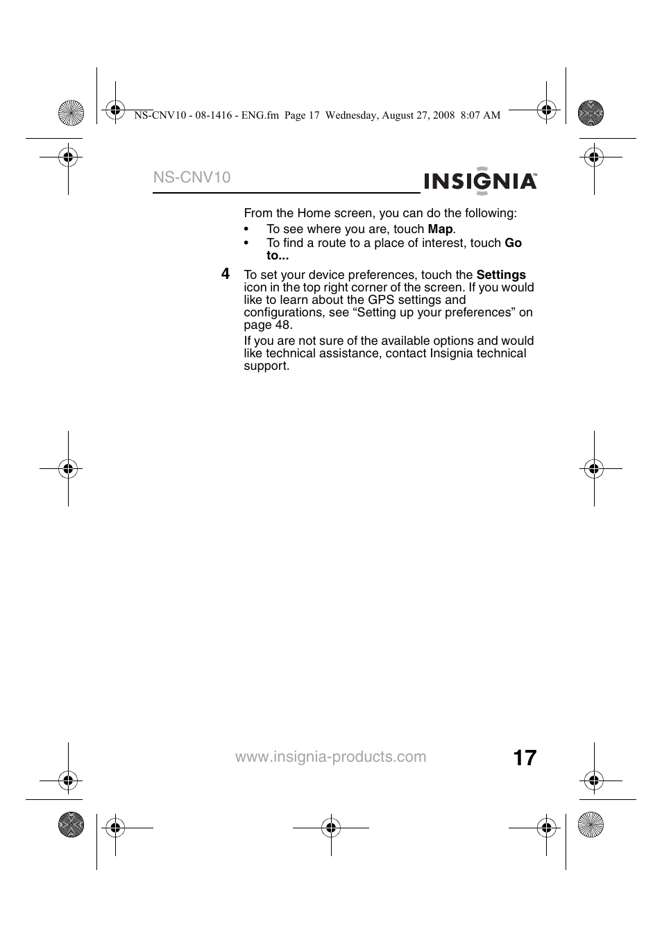 Insignia NS-CNV10 User Manual | Page 19 / 72