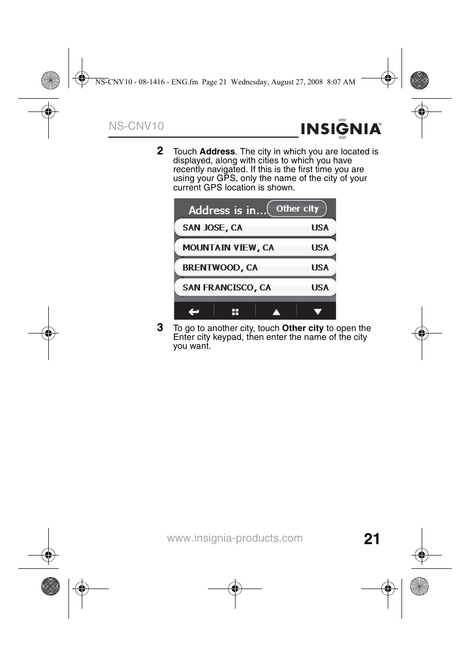 Insignia NS-CNV10 User Manual | Page 23 / 72