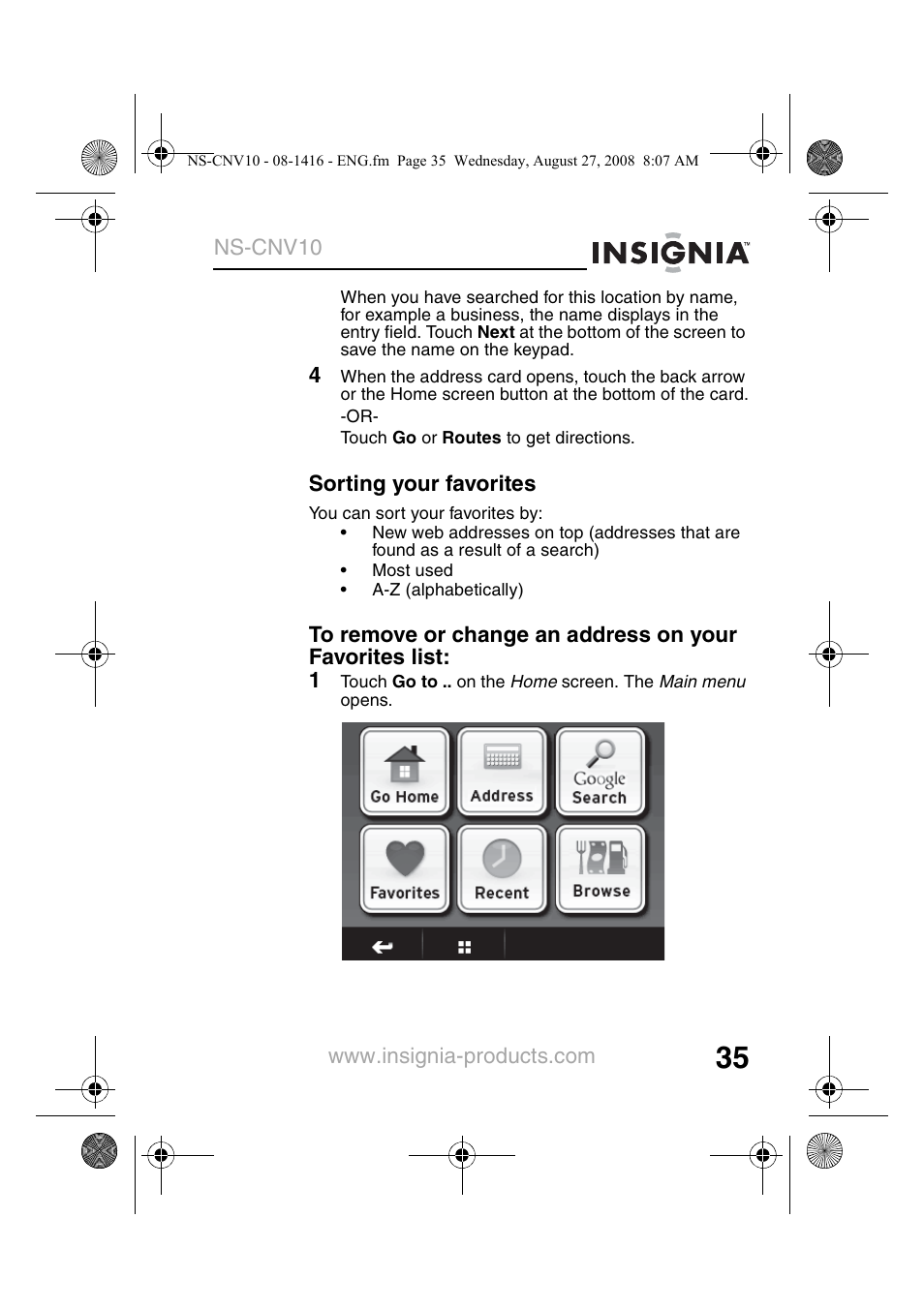 Insignia NS-CNV10 User Manual | Page 37 / 72