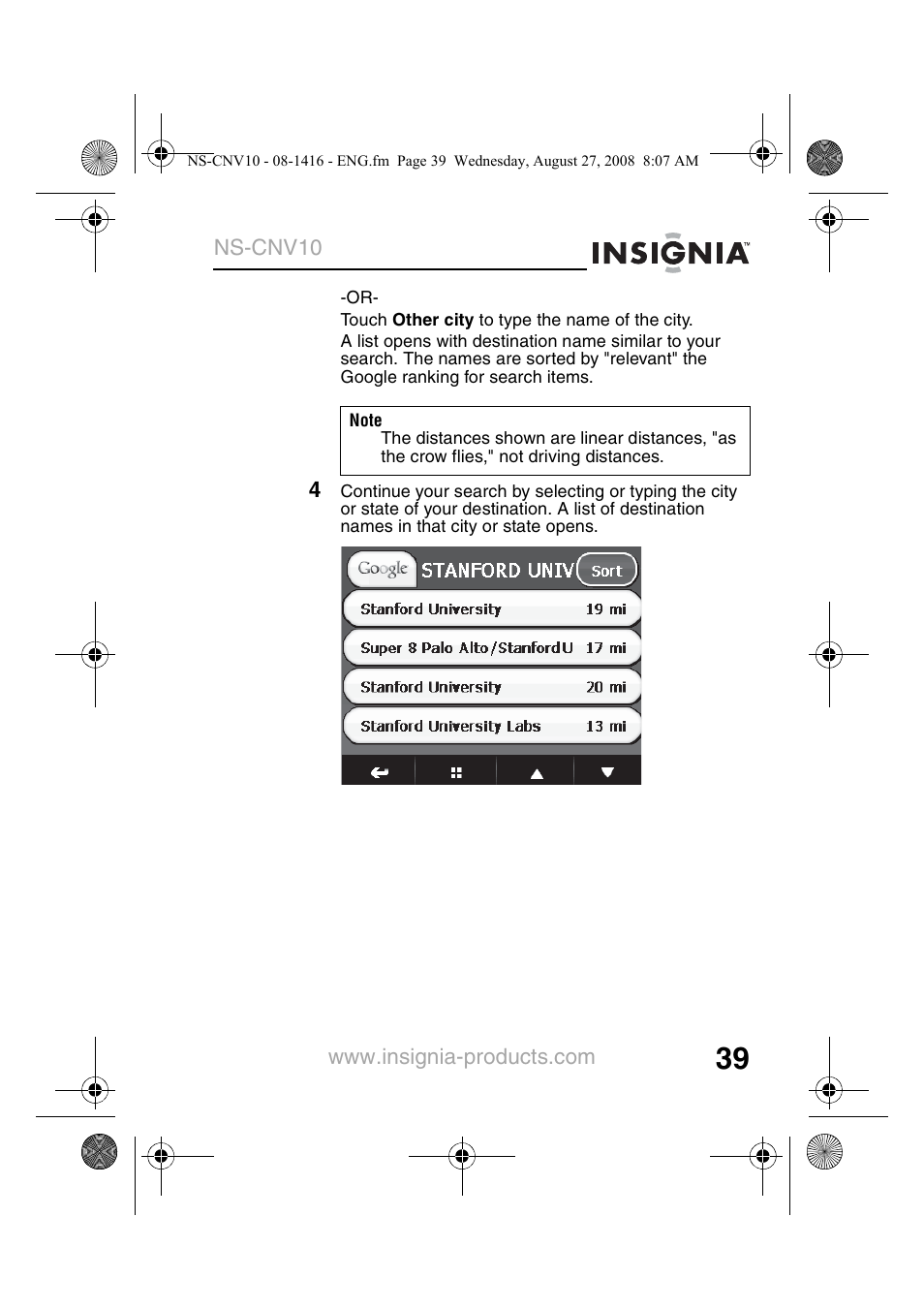 Insignia NS-CNV10 User Manual | Page 41 / 72
