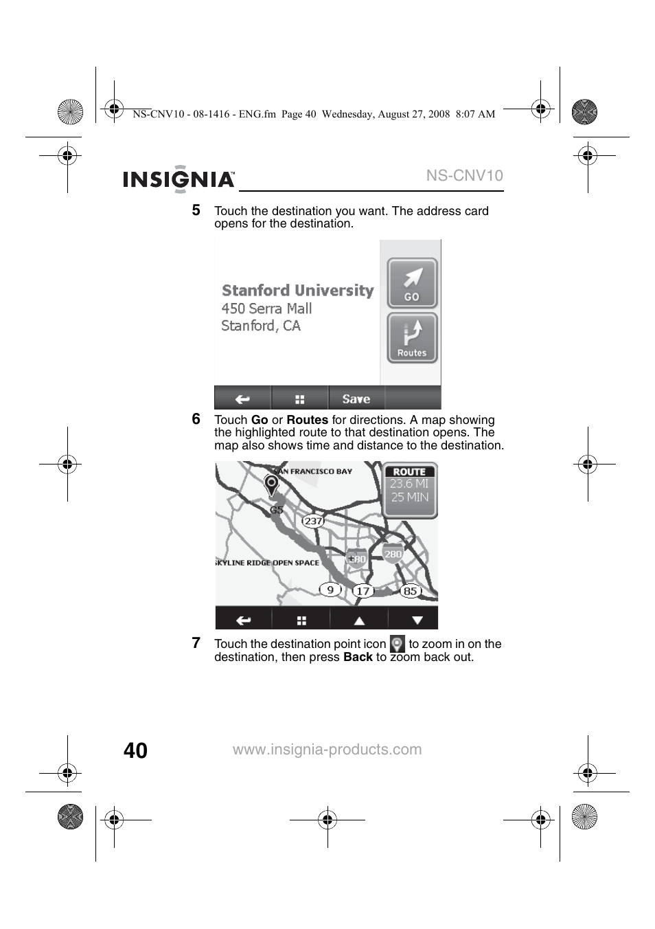 Insignia NS-CNV10 User Manual | Page 42 / 72