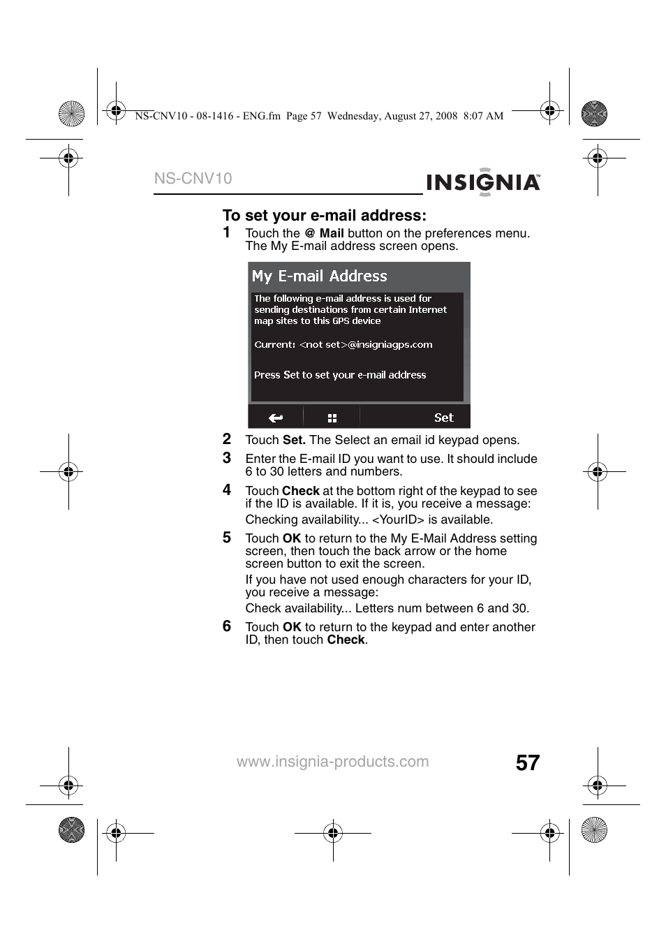 Insignia NS-CNV10 User Manual | Page 59 / 72