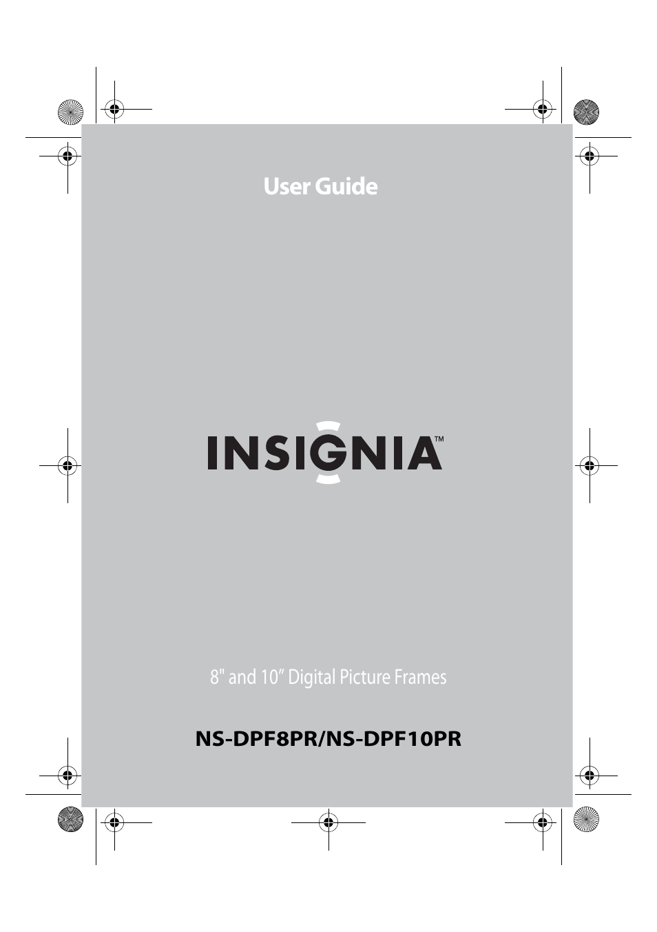 Insignia NS-DPF8PR User Manual | 52 pages