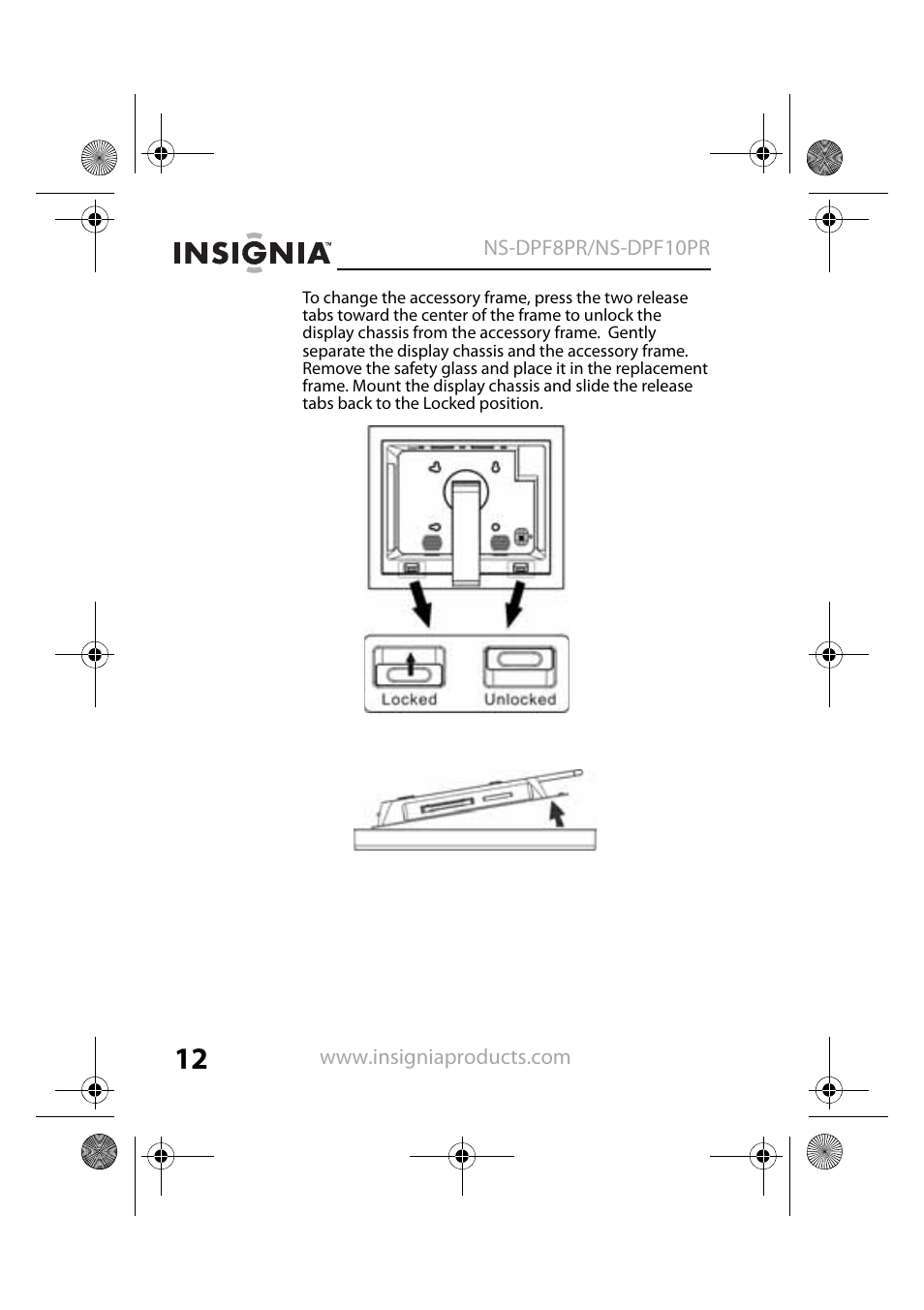 Insignia NS-DPF8PR User Manual | Page 14 / 52