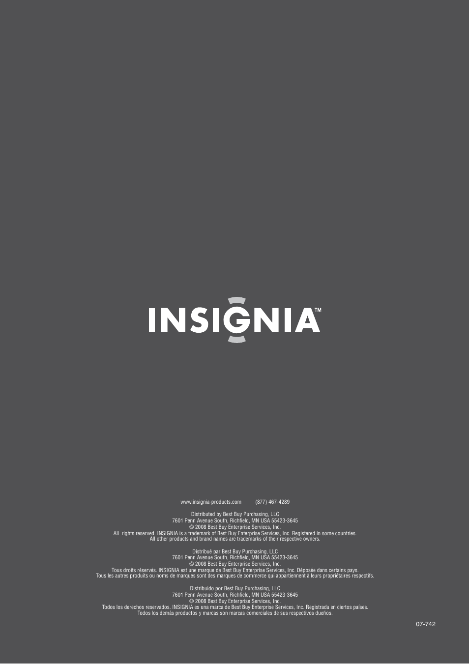 Insignia NS-UPDVD User Manual | Page 52 / 52
