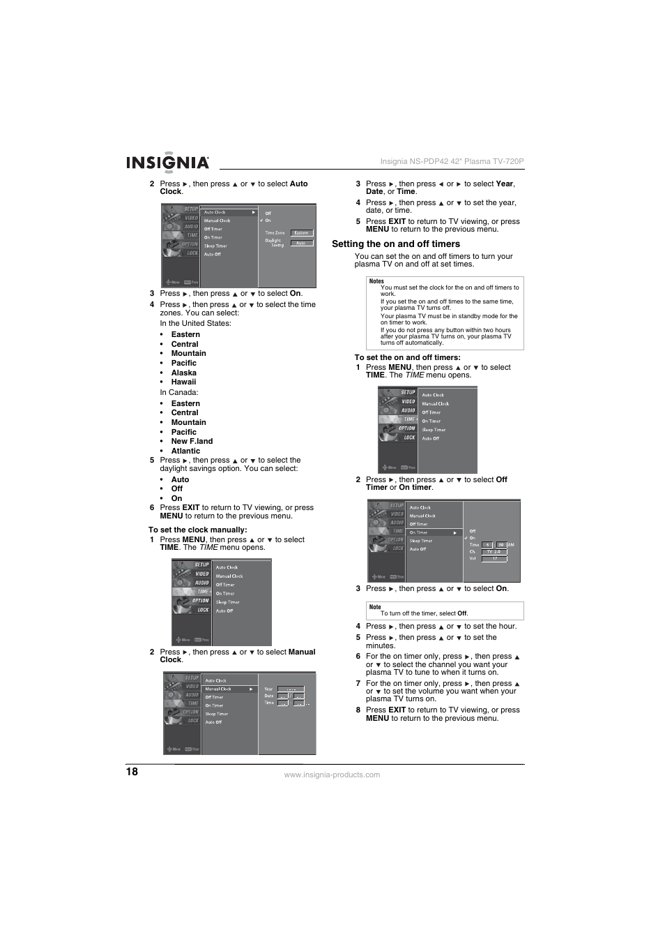 Insignia NS-PDP42 User Manual | Page 20 / 98