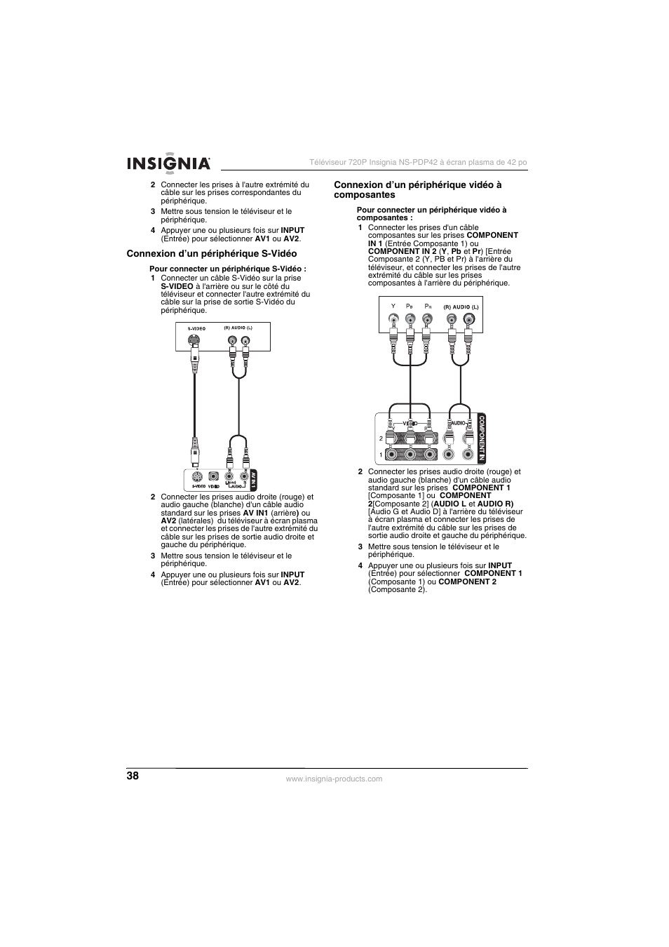 Insignia NS-PDP42 User Manual | Page 40 / 98