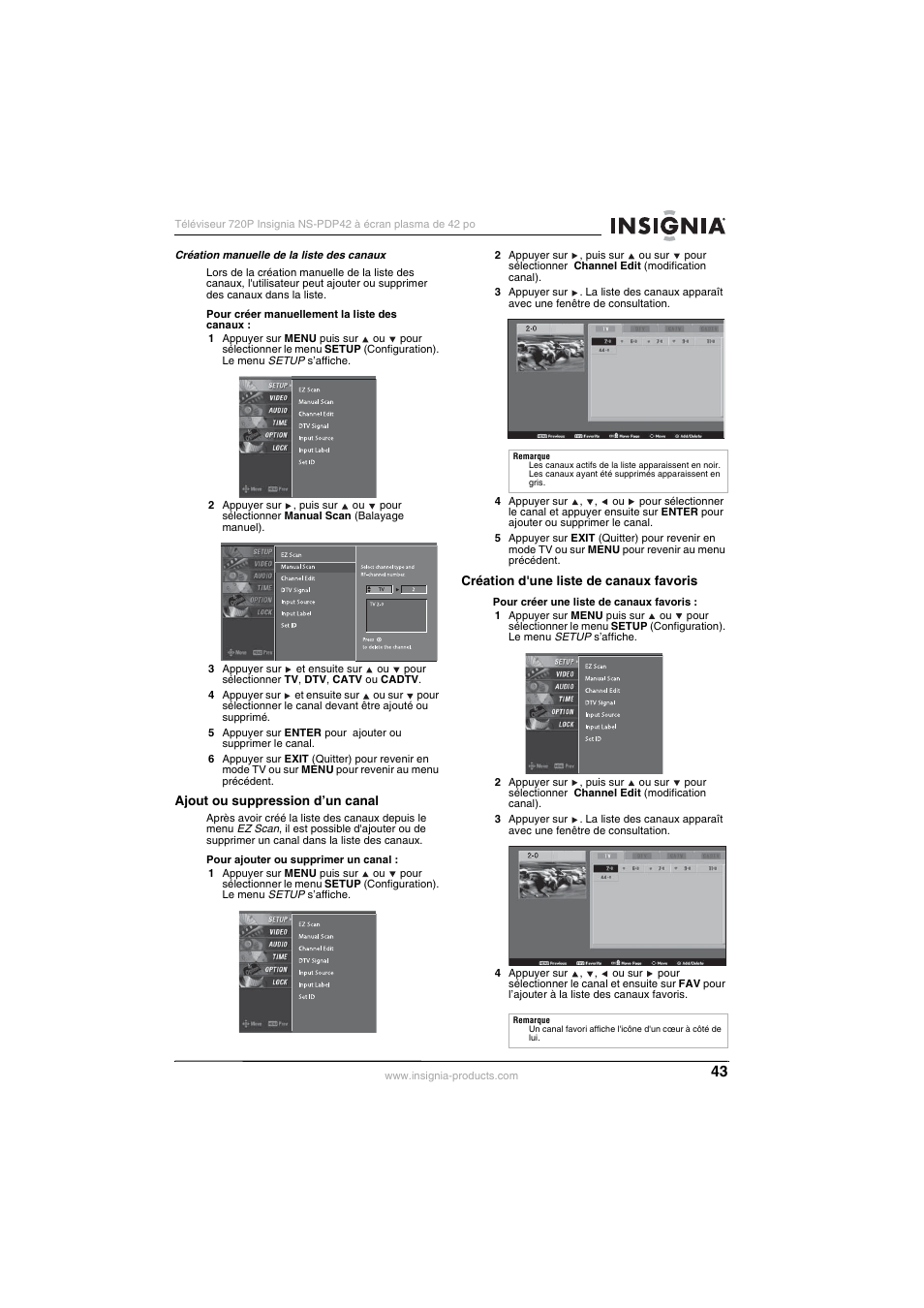 Insignia NS-PDP42 User Manual | Page 45 / 98