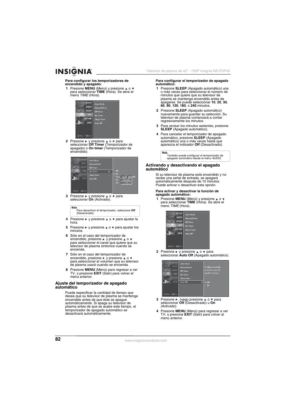 Insignia NS-PDP42 User Manual | Page 84 / 98