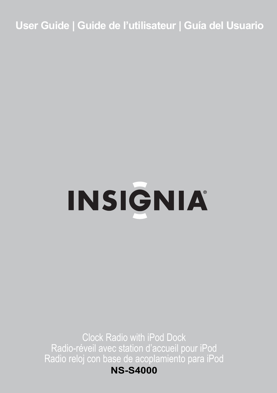 Insignia NS-S4000 User Manual | 94 pages