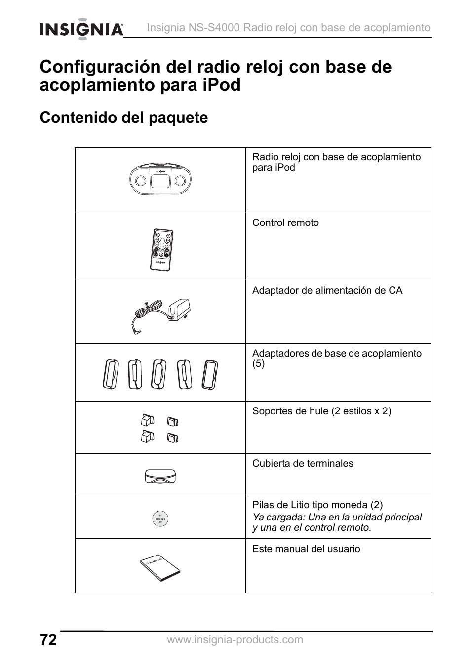Insignia NS-S4000 User Manual | Page 72 / 94
