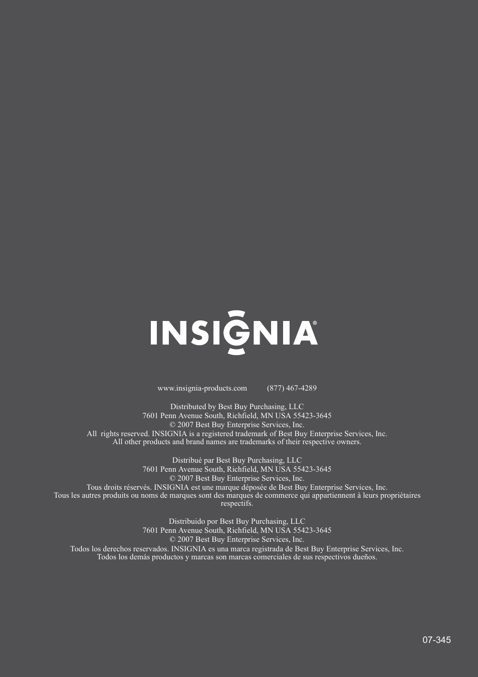 Insignia NS-S4000 User Manual | Page 94 / 94