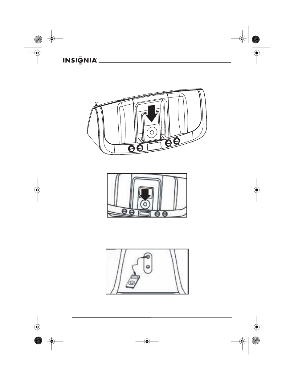 Connexion d'un ipod | Insignia NS-B2113 User Manual | Page 28 / 62