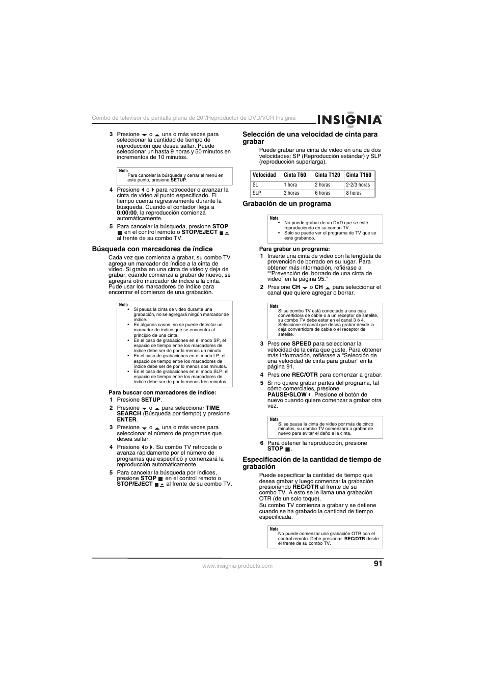 Insignia NS-F20TR User Manual | Page 91 / 112
