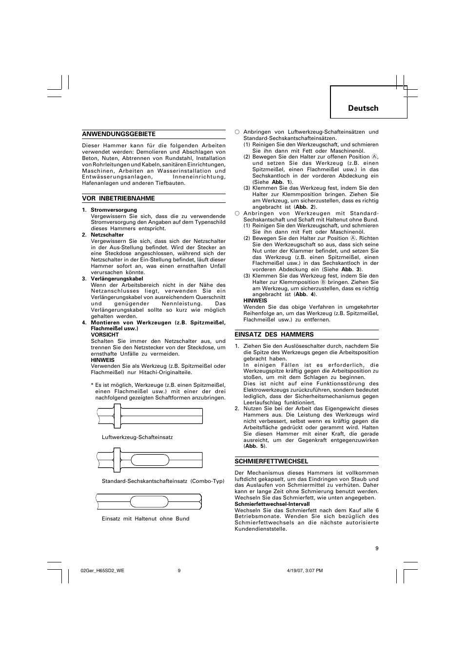 Deutsch | Insignia H 65SD2 User Manual | Page 10 / 41