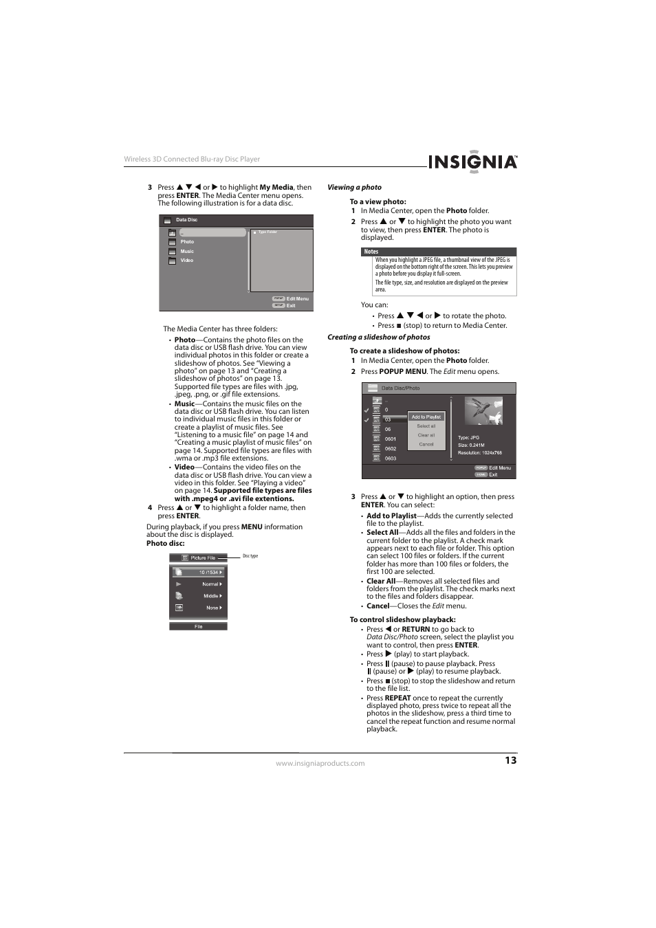 Insignia NS-WBRDVD3 User Manual | Page 17 / 40