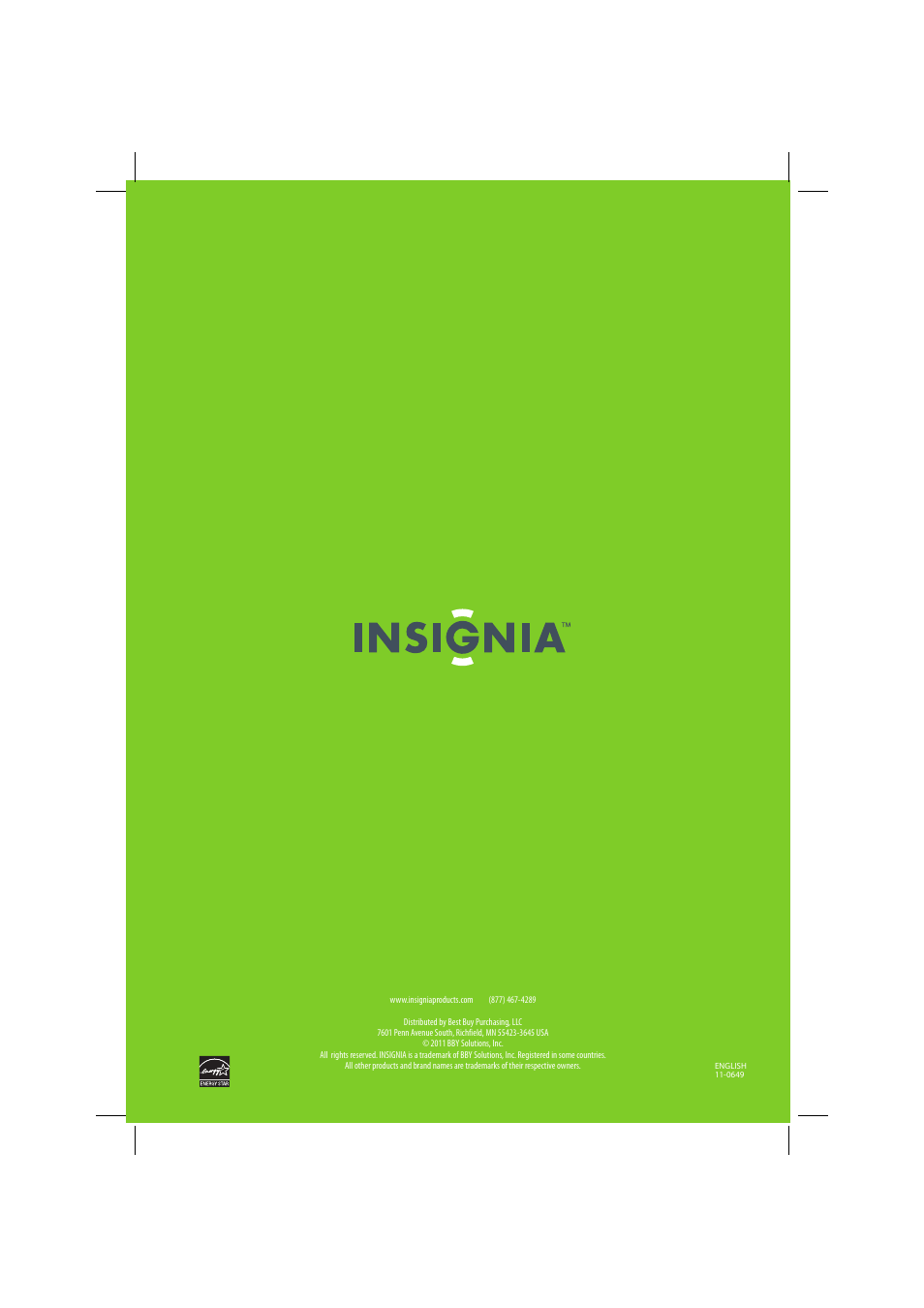 Insignia NS-WBRDVD3 User Manual | Page 40 / 40