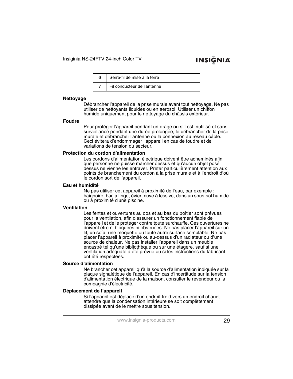 Insignia NS-24FTV User Manual | Page 30 / 90