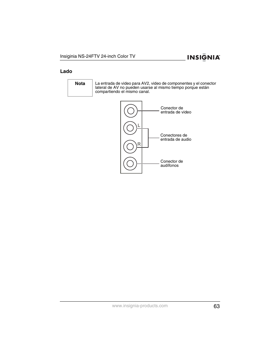 Insignia NS-24FTV User Manual | Page 64 / 90
