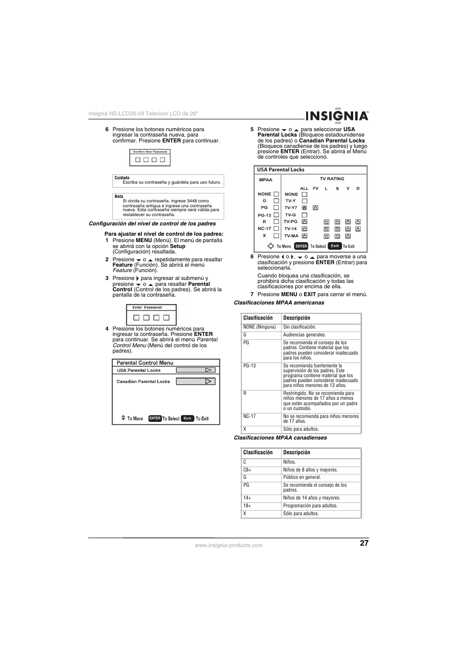 Insignia NS-LCD26-09 User Manual | Page 29 / 40