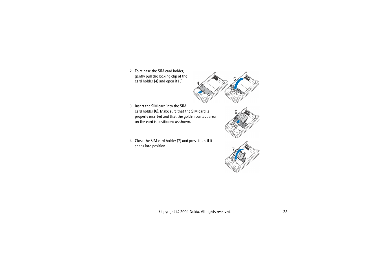 Nokia 3120  EN User Manual | Page 25 / 129