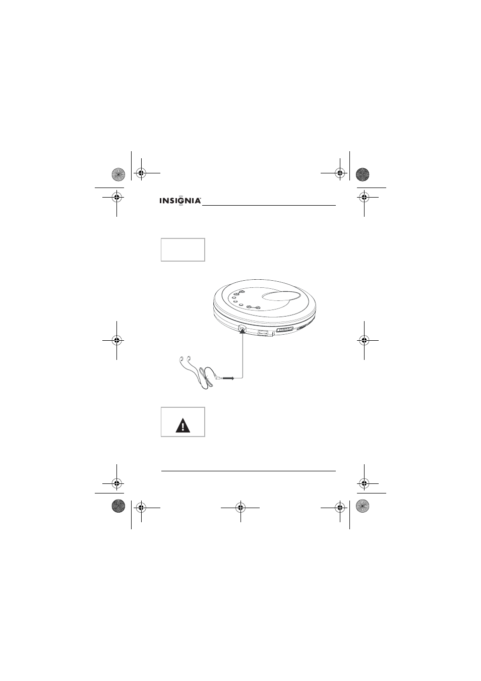 Listening with headphones | Insignia NS-P3112 User Manual | Page 10 / 70