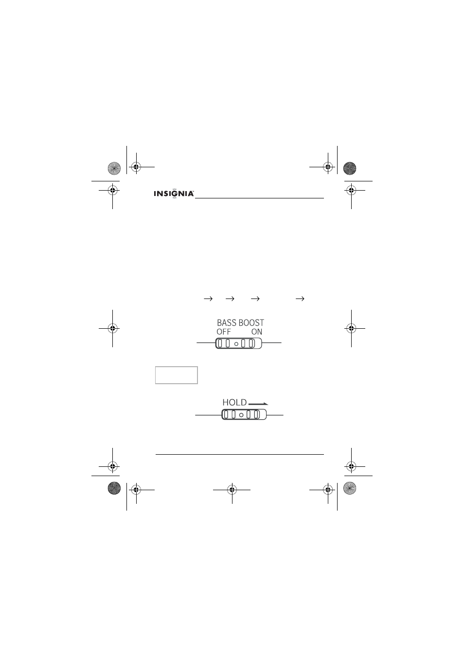 Fonctionnement du lecteur de cd, Lecture de base d’un cd, Mode d’égalisation préréglé | Amplification des graves, Utilisation de la touche hold (blocage) | Insignia NS-P3112 User Manual | Page 32 / 70