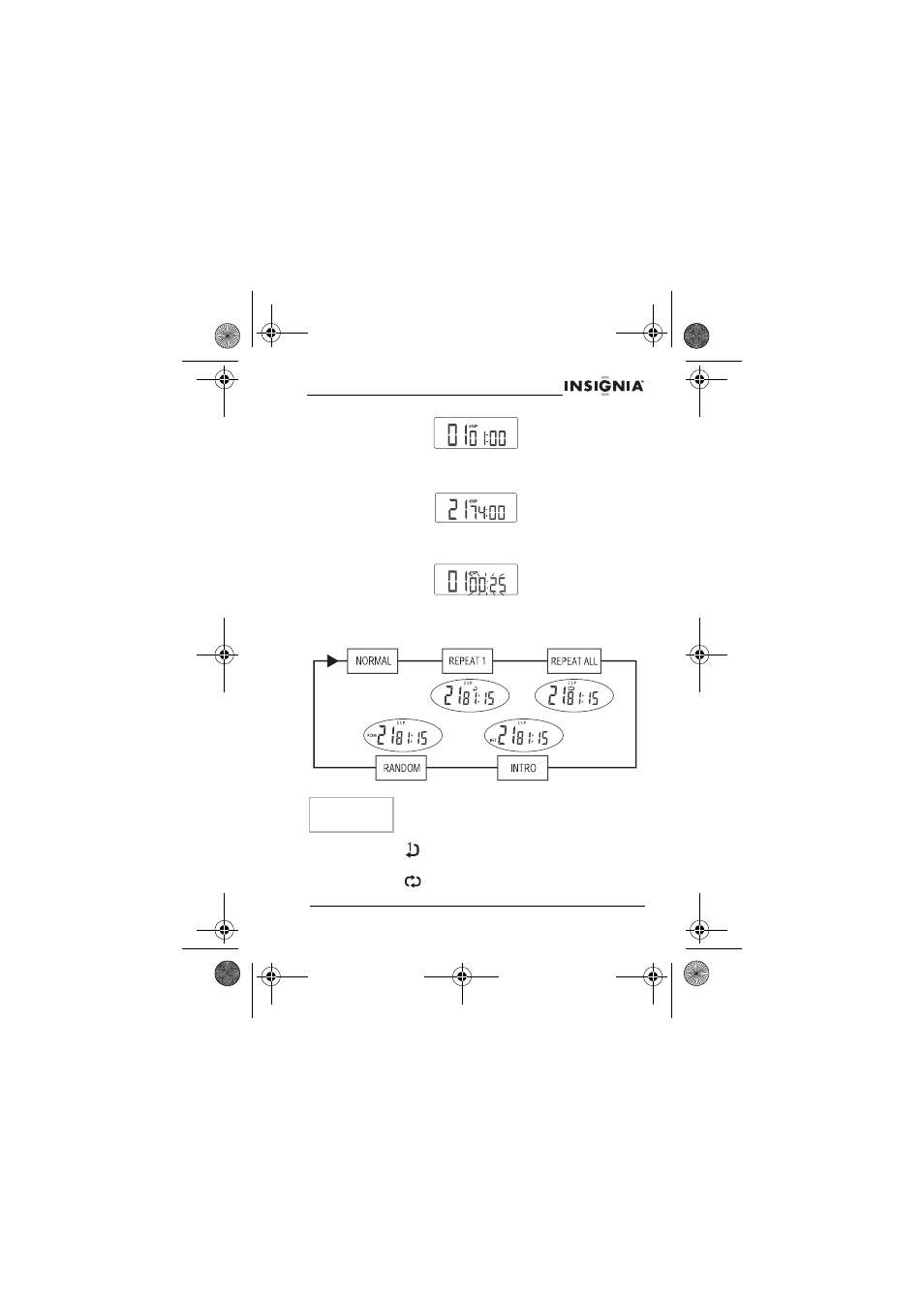 Modes de lecture | Insignia NS-P3112 User Manual | Page 35 / 70