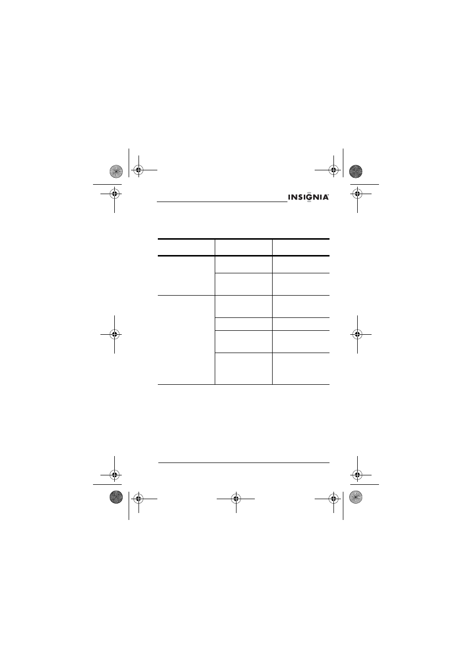 Problèmes et solutions | Insignia NS-P3112 User Manual | Page 41 / 70