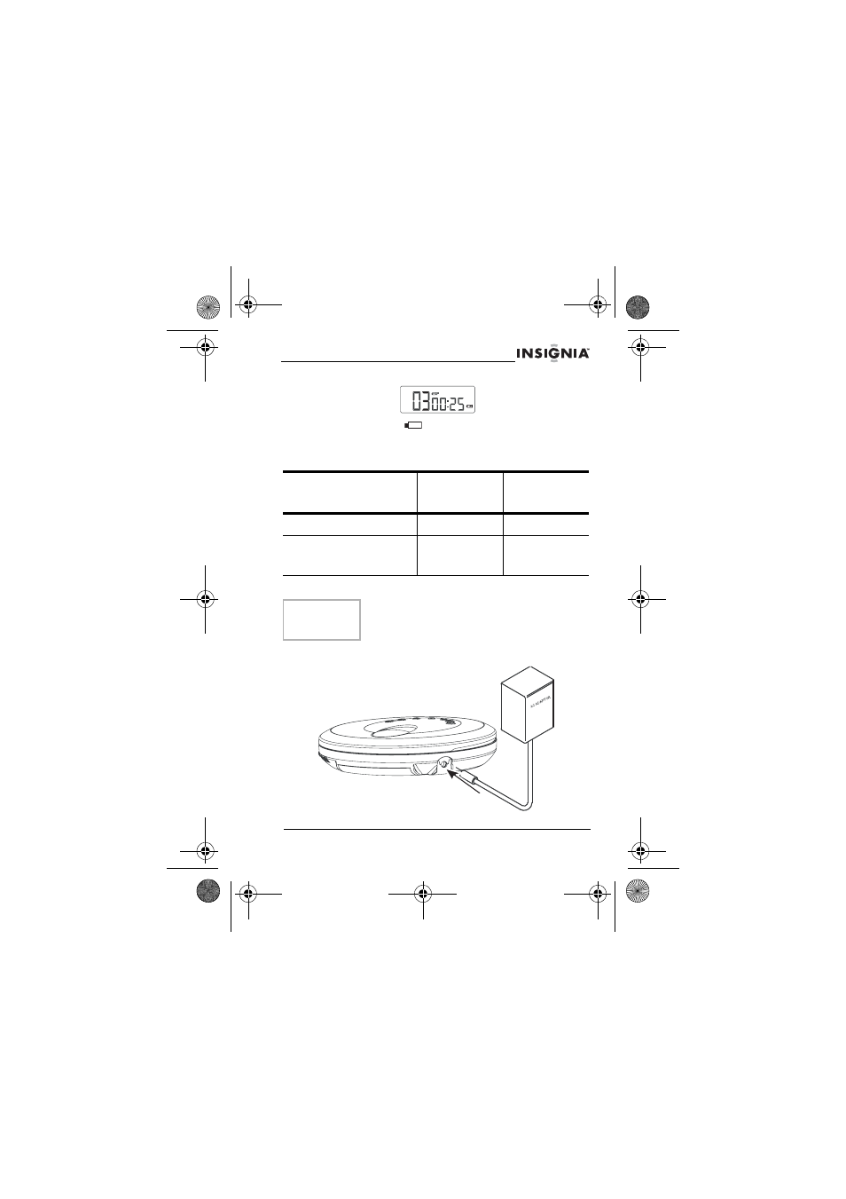 Connecting to ac power | Insignia NS-P3112 User Manual | Page 9 / 70